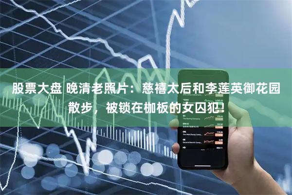 股票大盘 晚清老照片：慈禧太后和李莲英御花园散步，被锁在枷板的女囚犯！