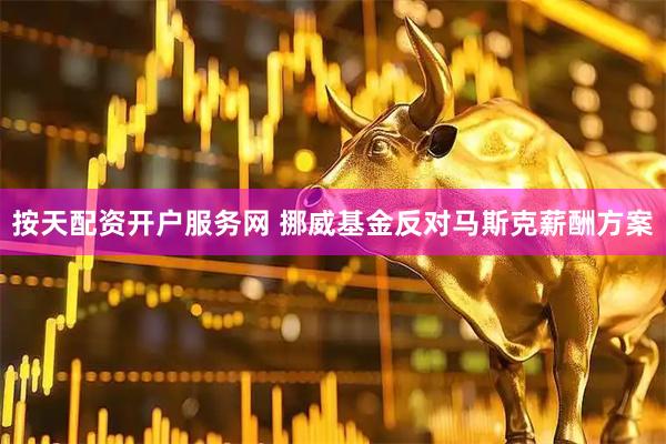 按天配资开户服务网 挪威基金反对马斯克薪酬方案