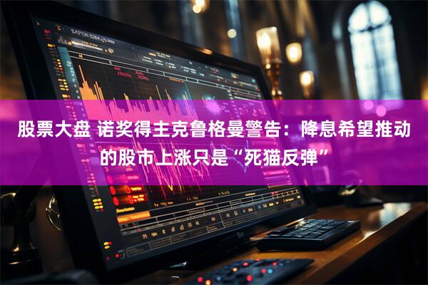 股票大盘 诺奖得主克鲁格曼警告：降息希望推动的股市上涨只是“死猫反弹”